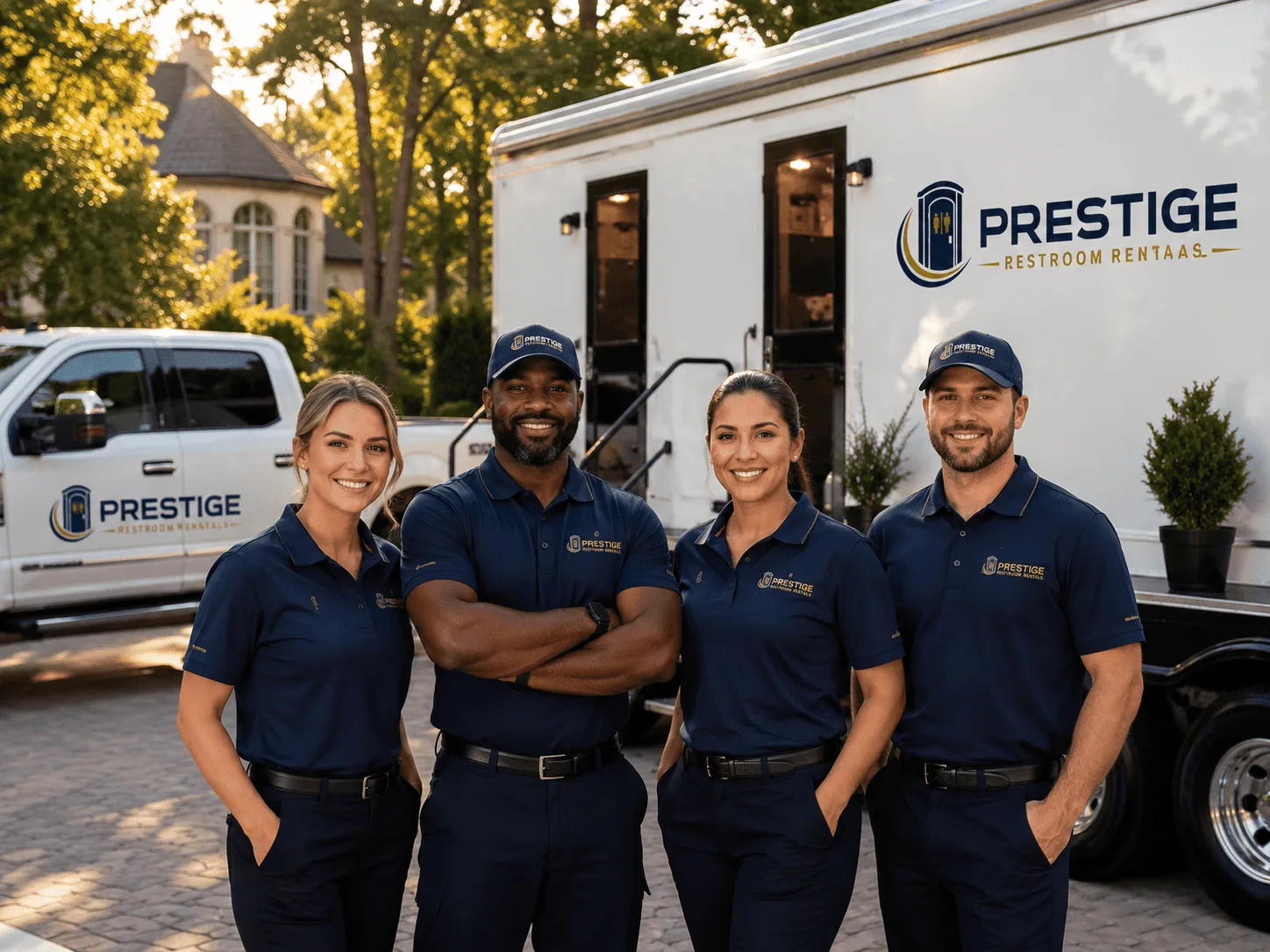 Trusted Luxury Portable Restrooms company in Water View, VA